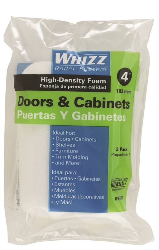 Roller Cover 2 Pack Foam 4in