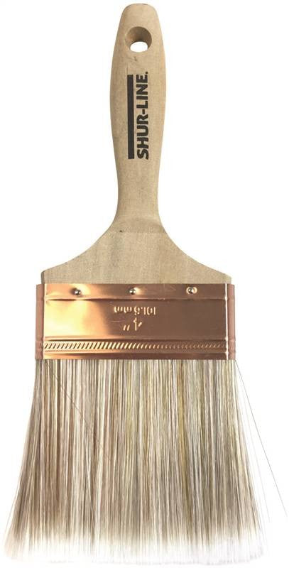 Brush Poly Wall Beavertail 4in