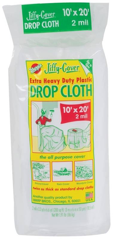 Drop Cloth 10ft X 20ft 2mil