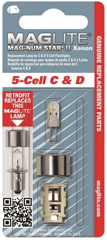 Bulb Xenon Replace Maglt 5cell