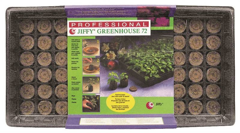 72ct Jiffy Pro-greenhouse