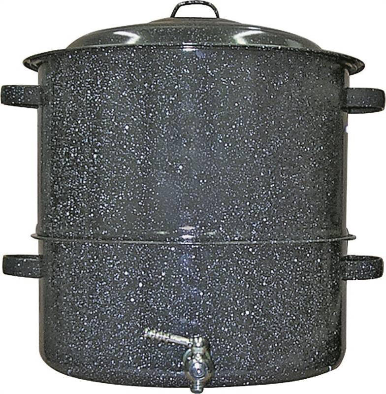 Steamer Covered W-faucet 19qt