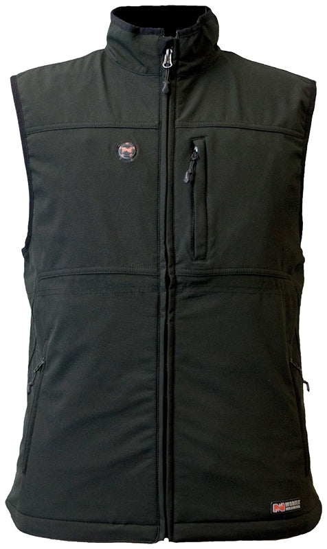 Vest Heated Men Blk Md 7.4 V