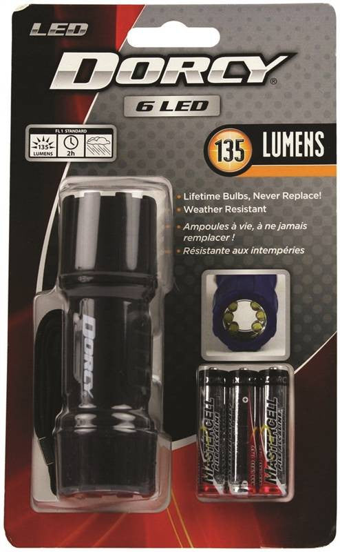 Flashlight 6 Led 3aa
