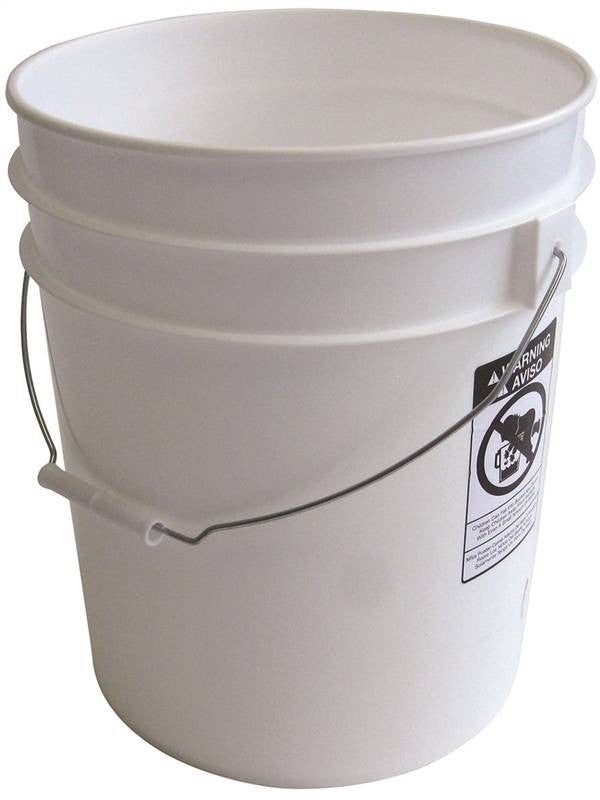 Pail Hd 5gal Plastic 75mil