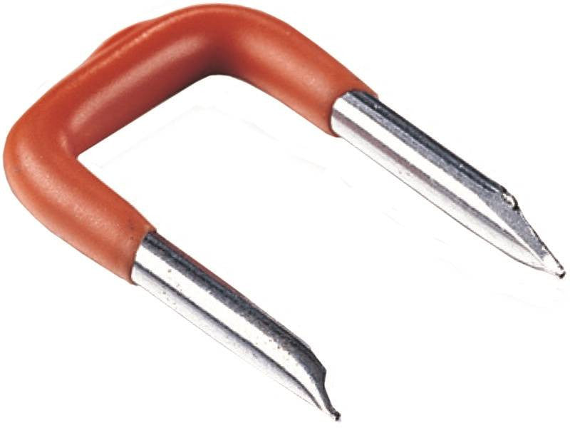 Staples 1"x1-2" Orange 100bx