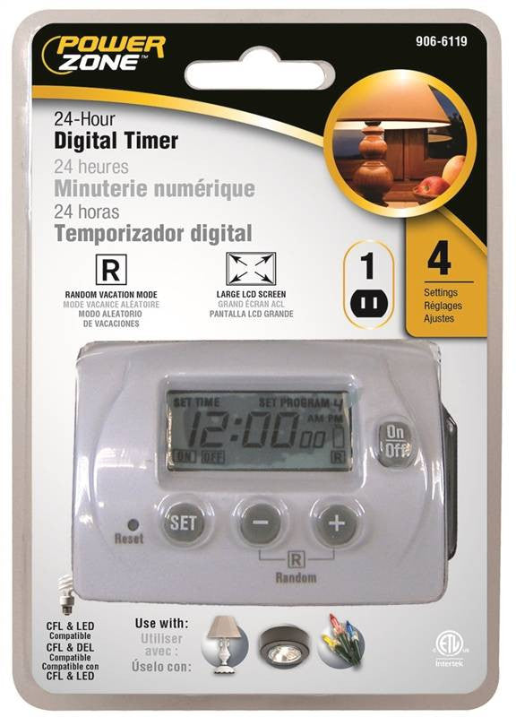 Timer Indoor 7day 1out Digital