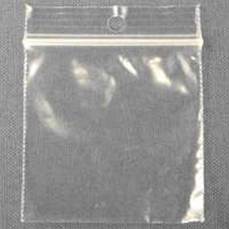 Bag Plastic With Hang Hole 2x2