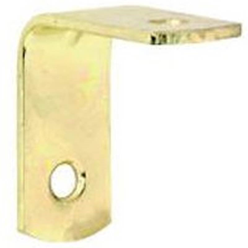 Brace Corner 1-2x1-8in Brt Brs