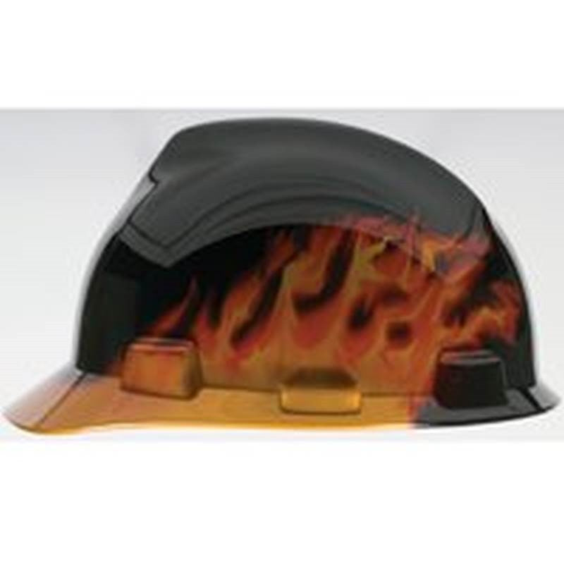 Hat Hard Black Fire V-gard