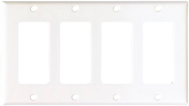 Wht Swtch Plate 4g