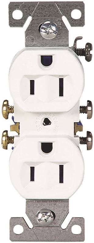 270w Receptacle Duplex White
