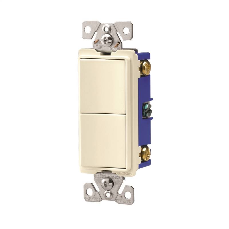 Deco Duplex Switch Wh