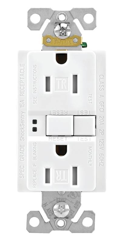 White Gfci Receptacle