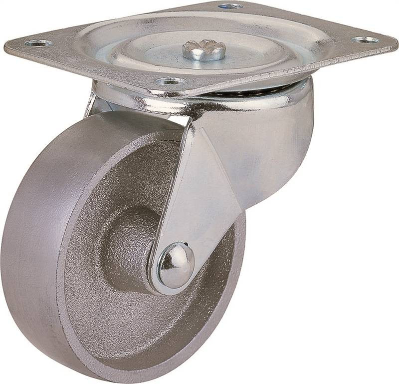 Caster Swivel 2-1-2in Stl-zinc