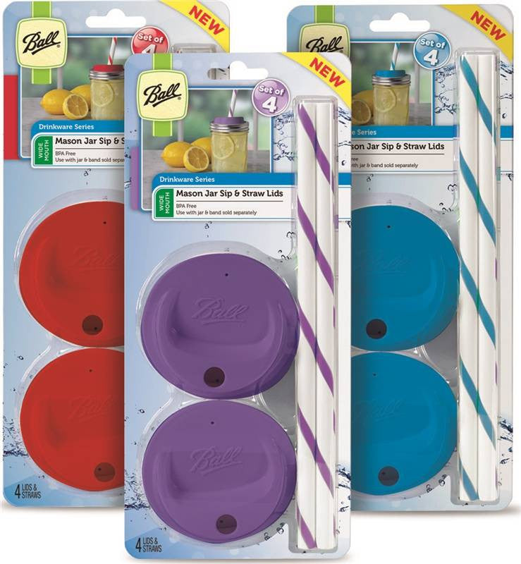 Lid Sip-straw Wide Mth Mlticlr