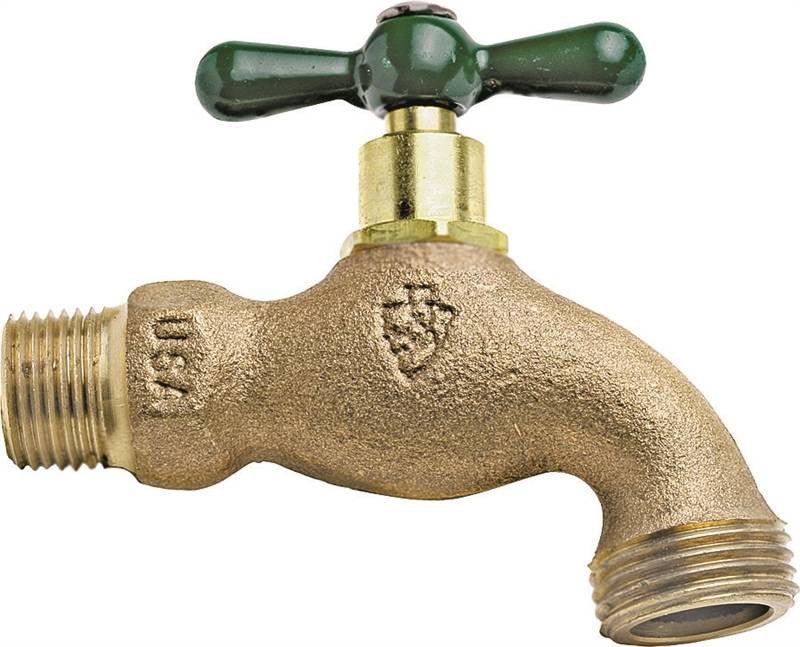Hose Bibb 1-2mip To 3-4hose