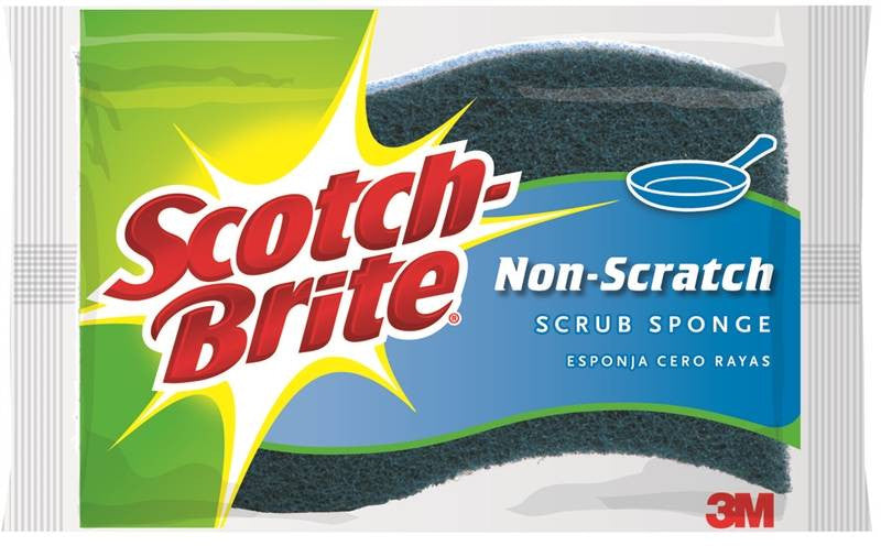 No Scratch Soft Scour Sponge