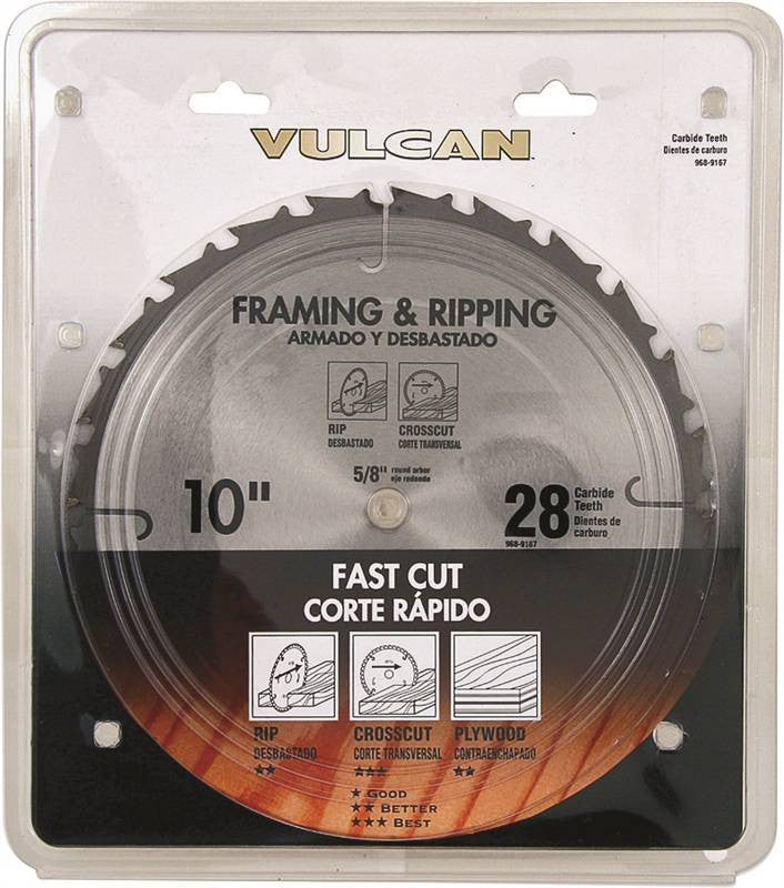 Circ Saw Blade Carb 10-28t