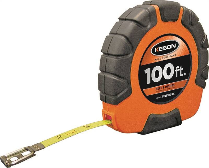 Rule Tape 100ftx3-8in Steel Cs