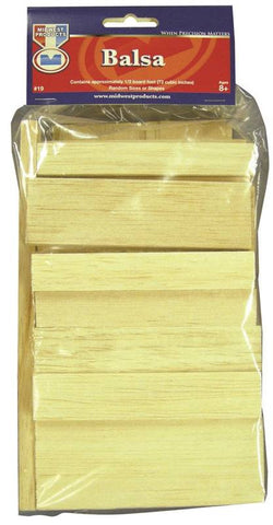 Balsa Wood Econo Bag1-2bdft