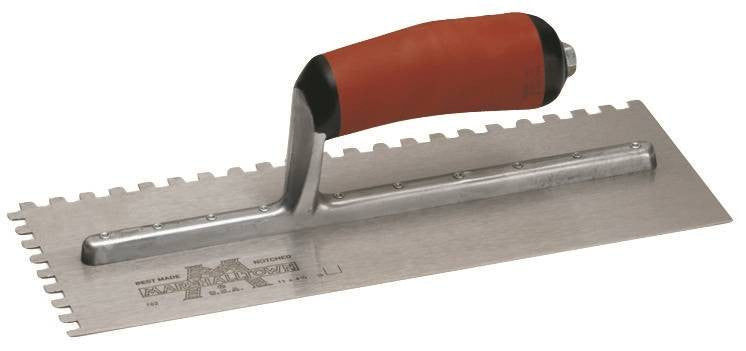 Trowel Sq Notch 1-4x1-4x1-4in