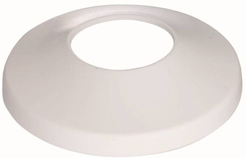 Bath Flange Shallow Wht 3-4ips