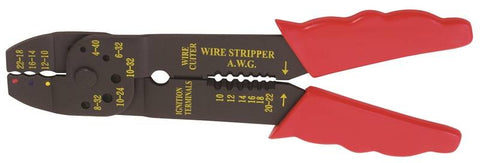Strip-crimp-cut Wire 8inch Red
