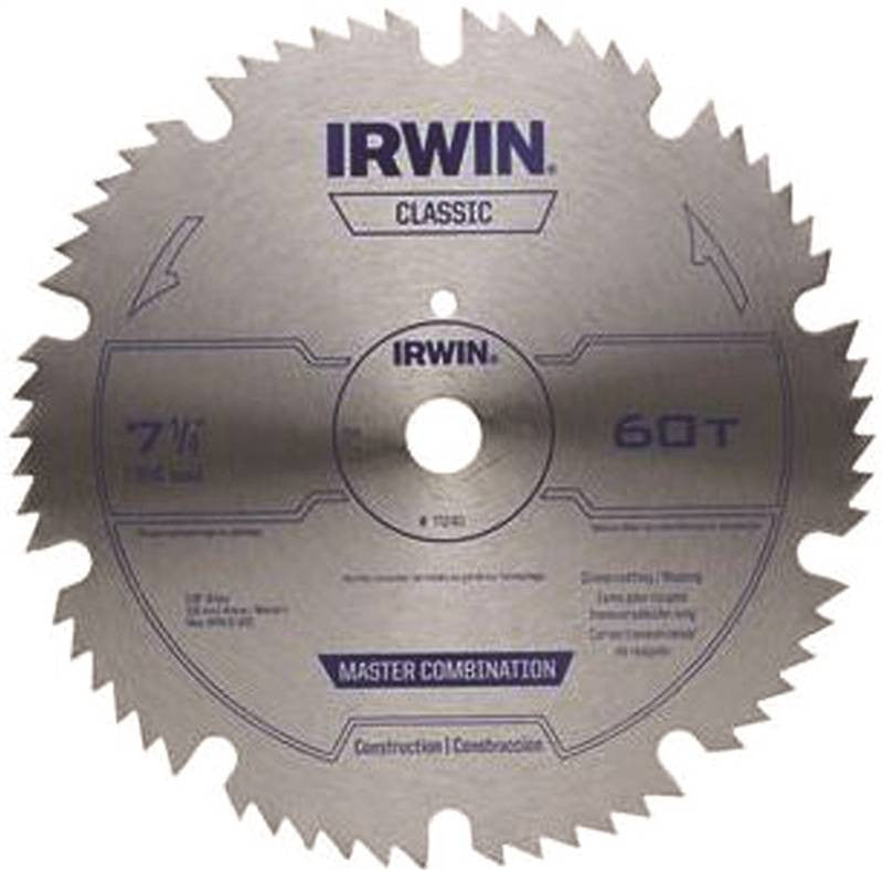 Circ Saw Blade 7-1-4 60t Combo