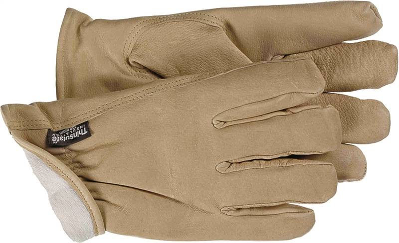 Glove Grain Pigskin Lined Lrg