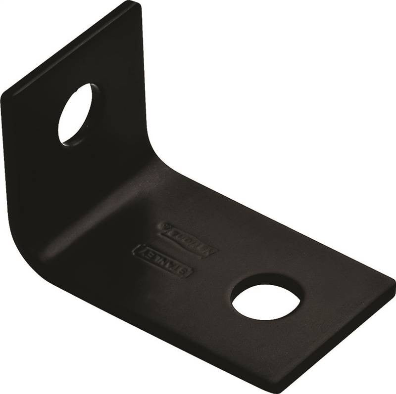 Brace Corner 2.5x1.5x1-8 Blk