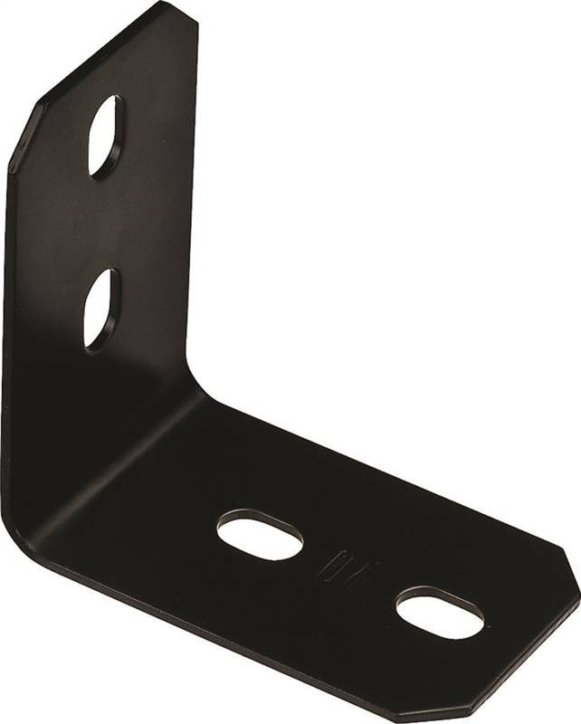 Brace Corner 4.9x3x1-8 Blk Stl