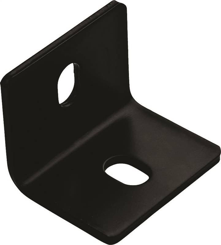 Brace Corner 2.4x3x1-8 Blk Stl