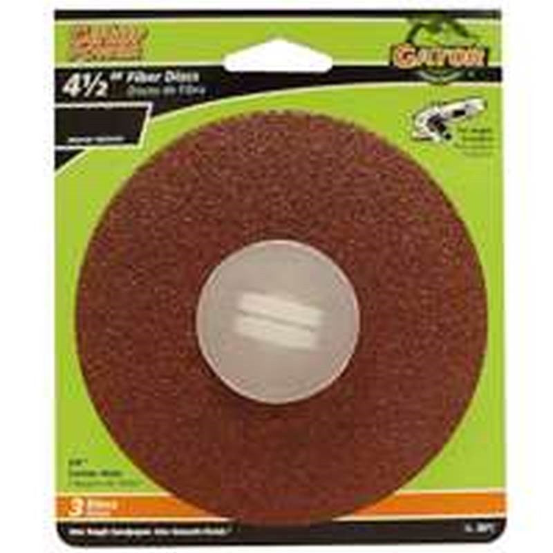 7in Fiber Disc 50grit 3pk