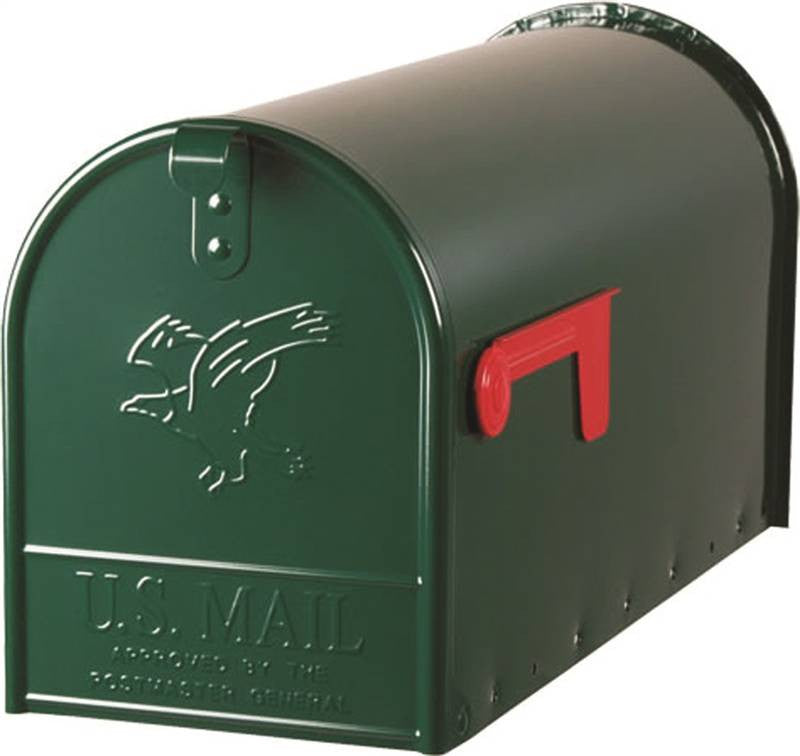 Rural Mailbox Elite Green