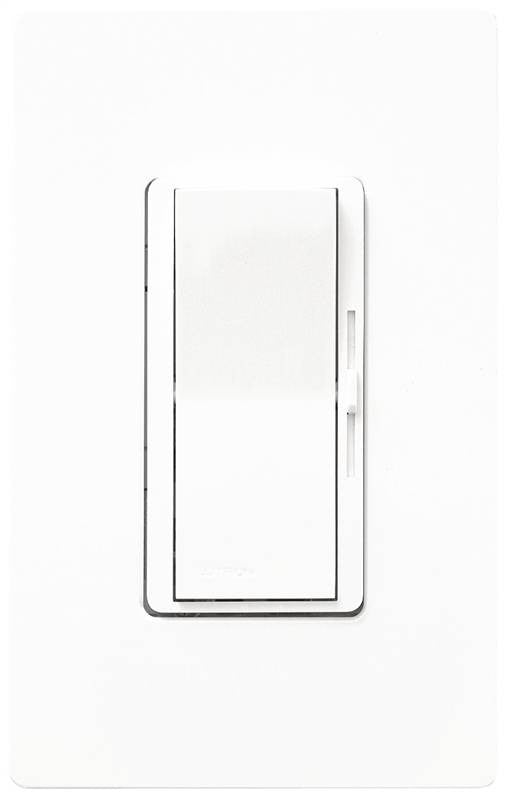 Dimmer Incan-hal Paddle 1p Wht