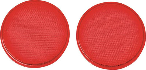 Reflector Press On 3-1-4in Red