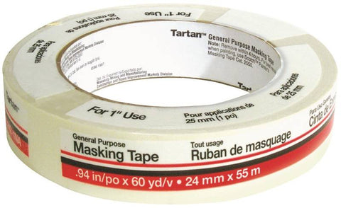 Tape Masking General 1inx60yd