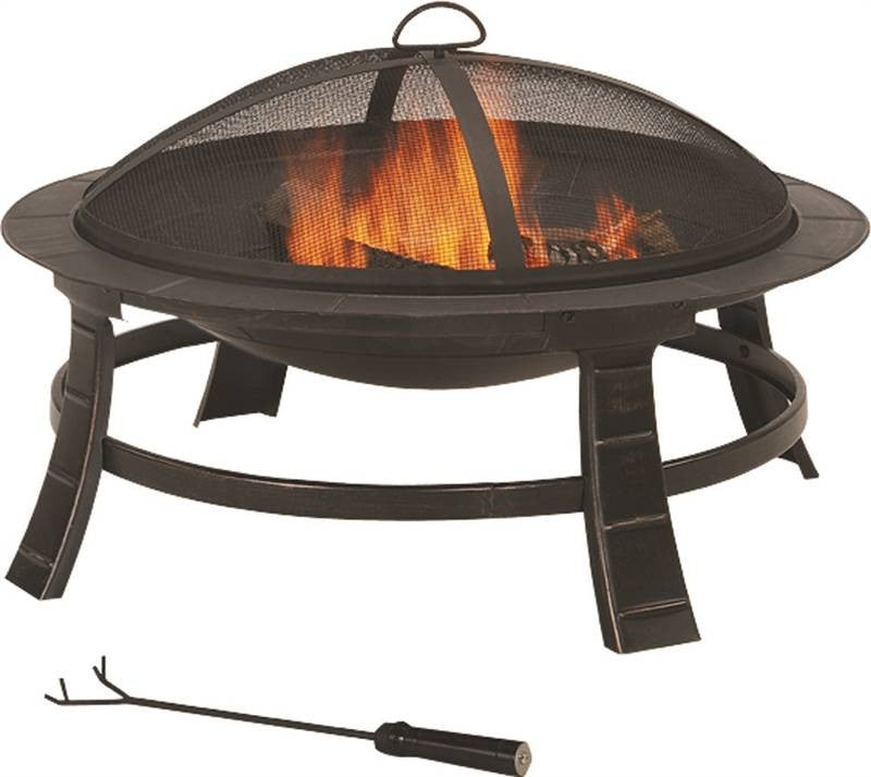 Firepit Outdoor Round 30 In