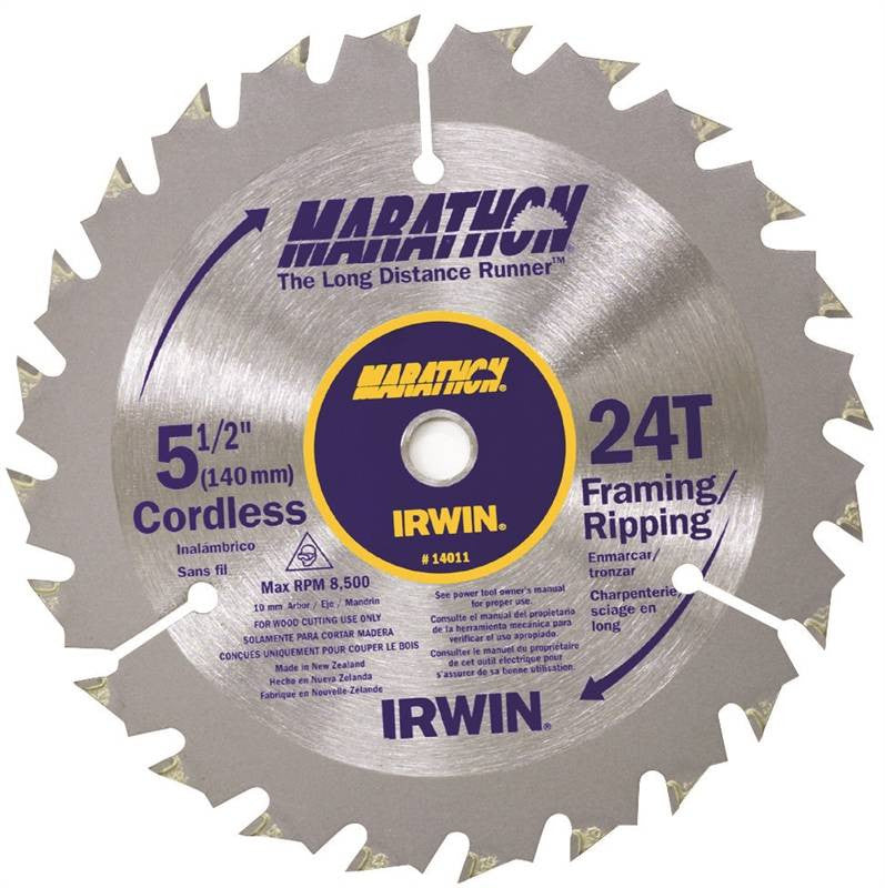 Circ Saw Blade 5-1-2 24t