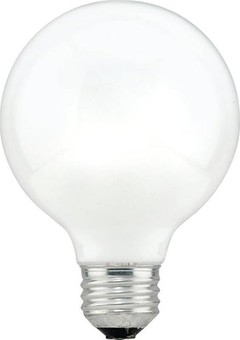 Bulb Dcrtv White Globe G25 40w