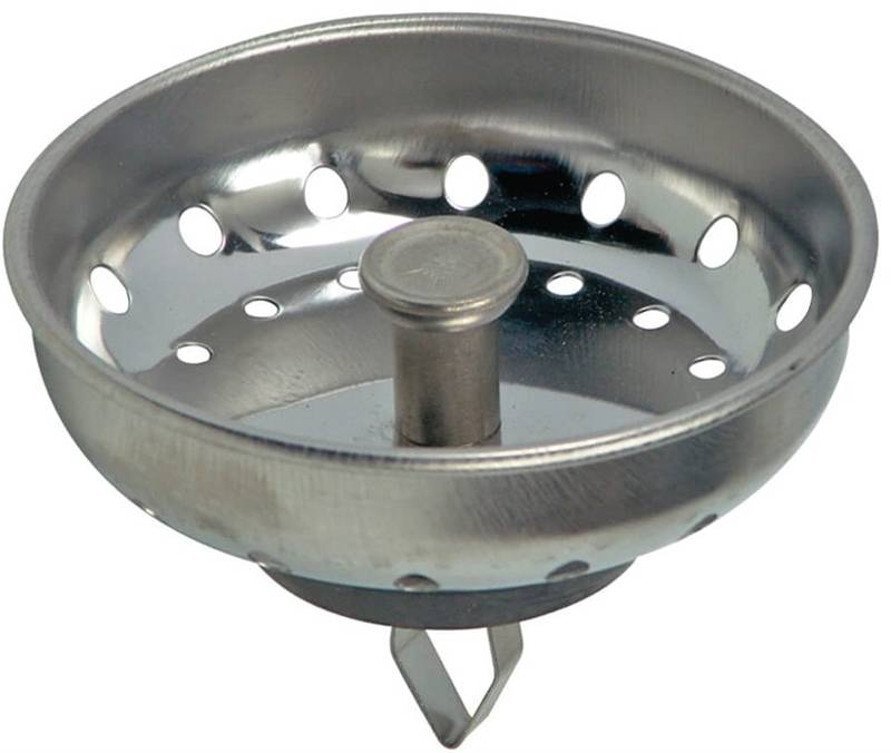 Strainer Basket 3-1-4in Chrome