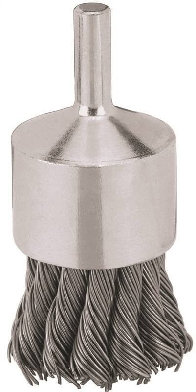 1in Brush-carb Stl 1-4in Stem