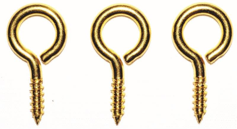 Eye Screw Stl Lg No 6 Brass