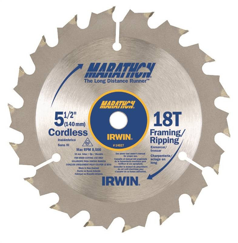 Circ Saw Blade 5-1-2 18t