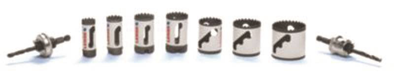 9pc General Holesaw Kit