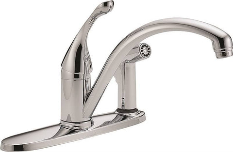 Kitchen Faucet Sngl Spry Chrm