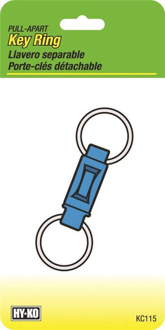 Key Ring Pull Apart Plastic