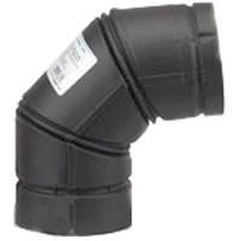 Elbow Stovepiipe 90deg Blk