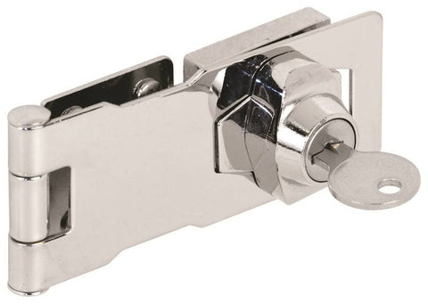 Hasp Safety Kyd Stl 4in Chrm